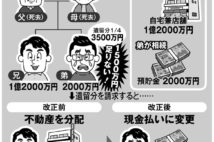 相続の遺留分請求を現金に一本化 キャッシュ不足で右往左往する例も