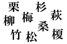 名字に多く使われる漢字 植物由来のNo.1は、あの「身近な木」