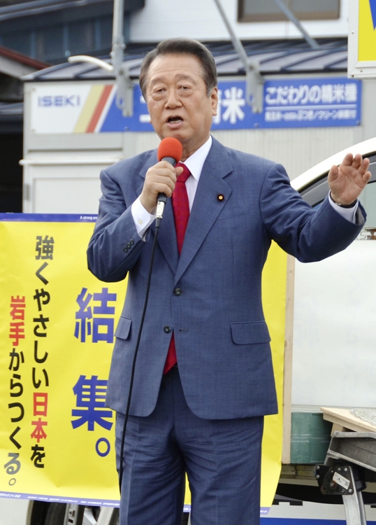 小沢氏にも野党再編の期待が寄せられる（写真／共同通信社）