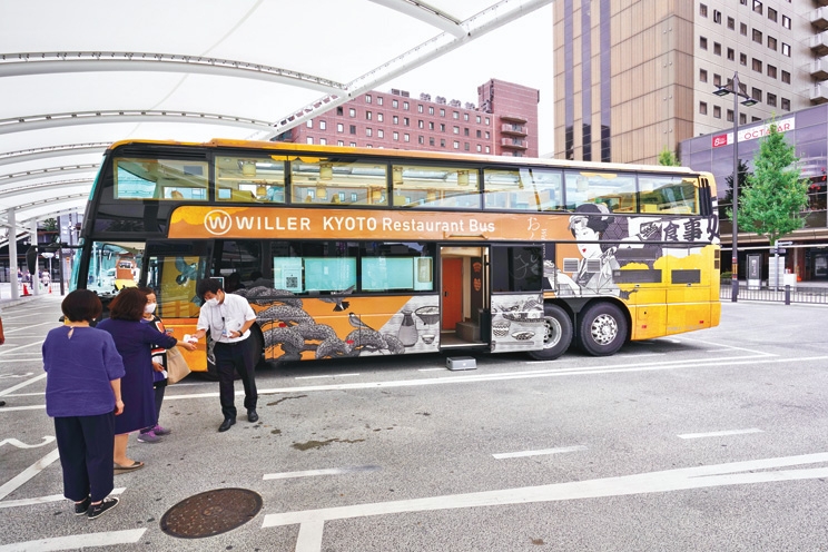 感染対策を万全に、2階建てレストランで観光を楽しめる