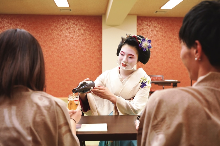 京都では観光を楽しめるよう様々な工夫を凝らしているところも
