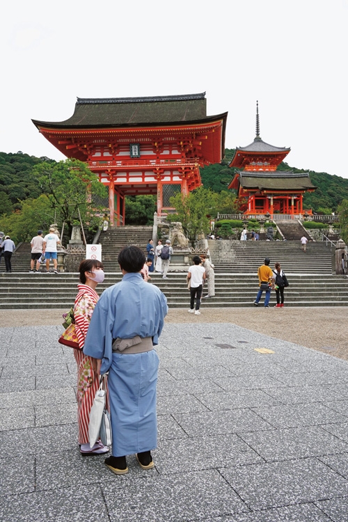 清水寺に閑散な時期が