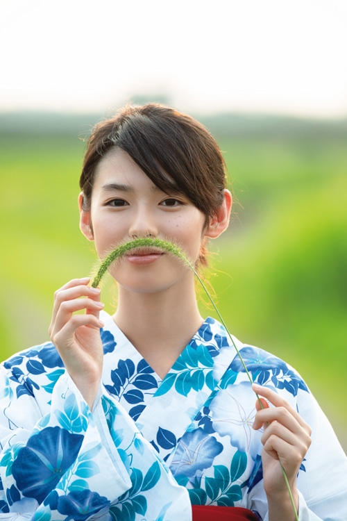 和服姿もよく似合う