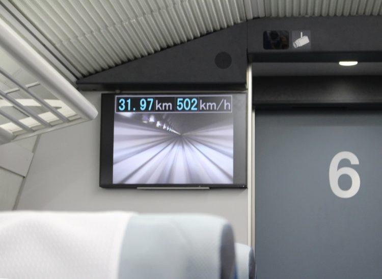 時速500キロメートルの走行を複数回、なんなくこなす