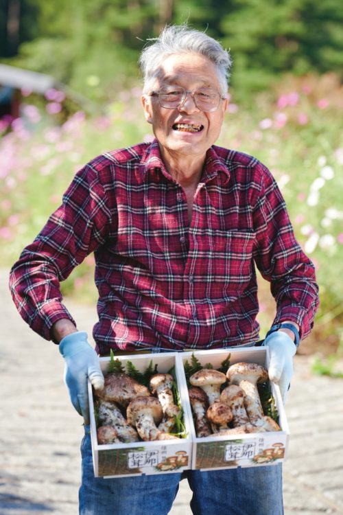 長野県伊那市の「マツタケ博士」こと藤原儀兵衛氏