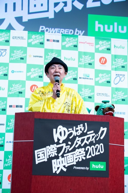 イベントの司会を務めた笠井信輔アナ