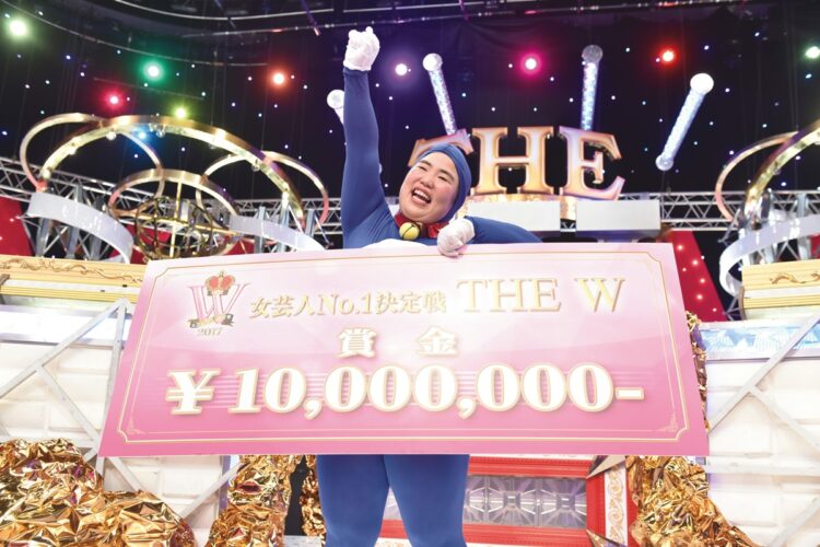 『THE W』の初代覇者はゆりやんレトリィバァ
