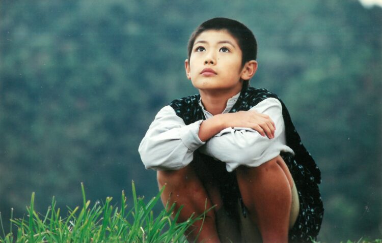 12才のときの三浦さん。正義感が強く自然を愛する役柄は、三浦さん本人と似ている（C）2002森の学校製作委員会提供