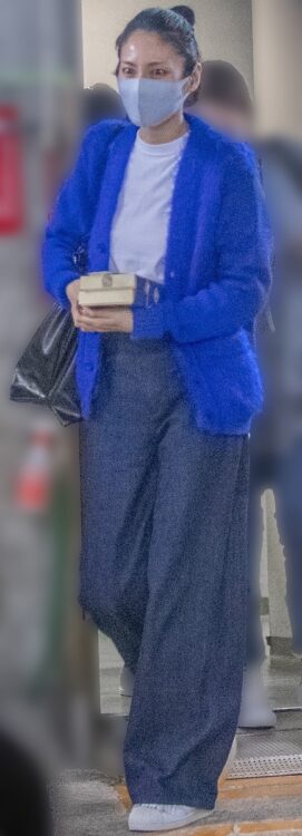 ゆるパンツを穿きこなす