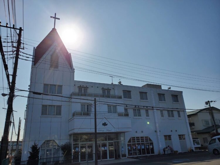 大川氏が主任牧師を務める神奈川県内の教会