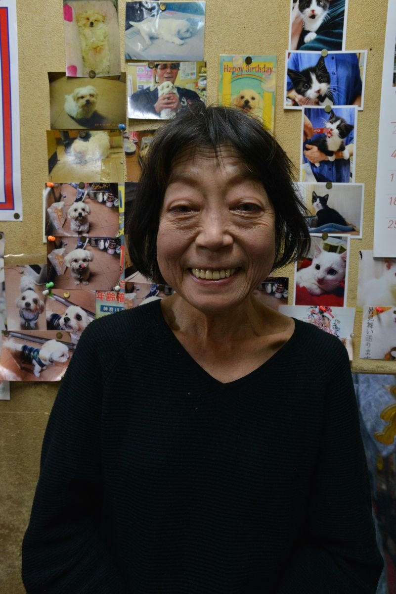 働き者で優しいと客らに慕われている女将の小川久美子さん