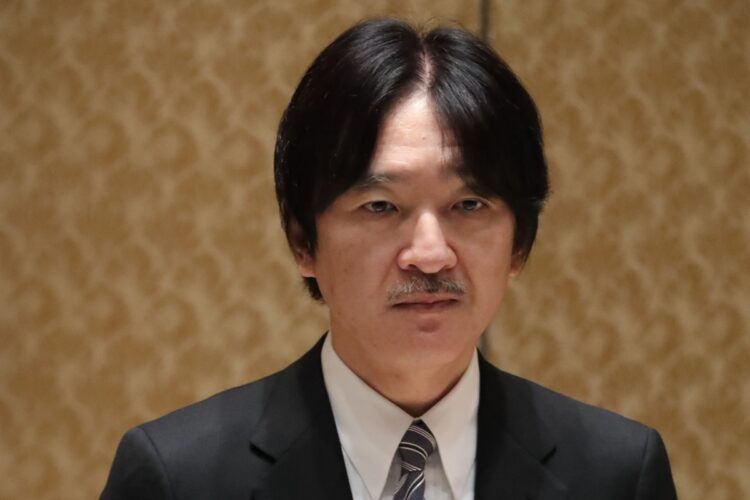 秋篠宮さまのご体調は大丈夫か(2月18日、東京・台東区 撮影/横田紋子)