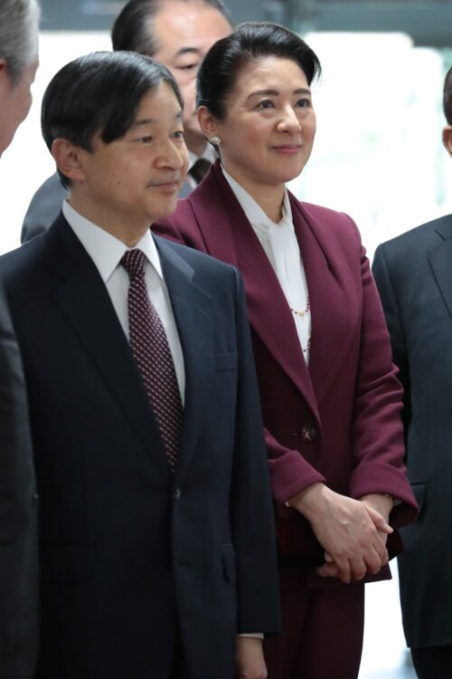 おふたりは令和皇室の主役（2月3日、東京・港区。写真／JMPA）