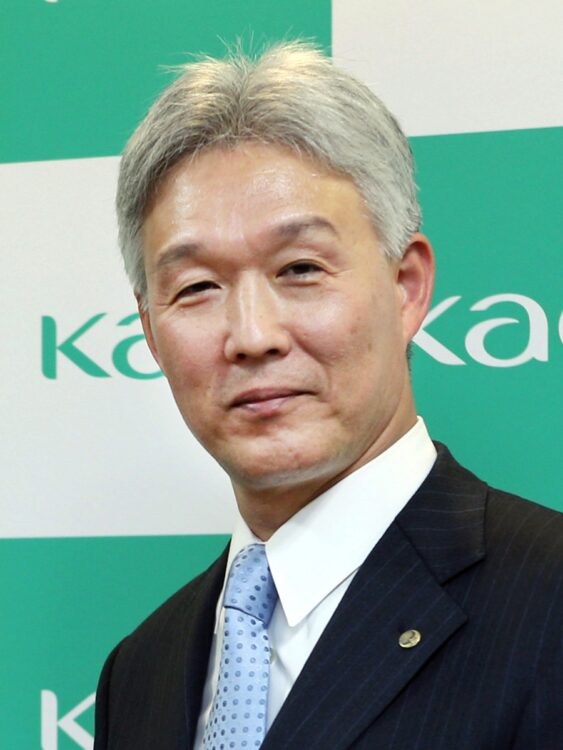 花王の澤田前社長（時事通信フォト）