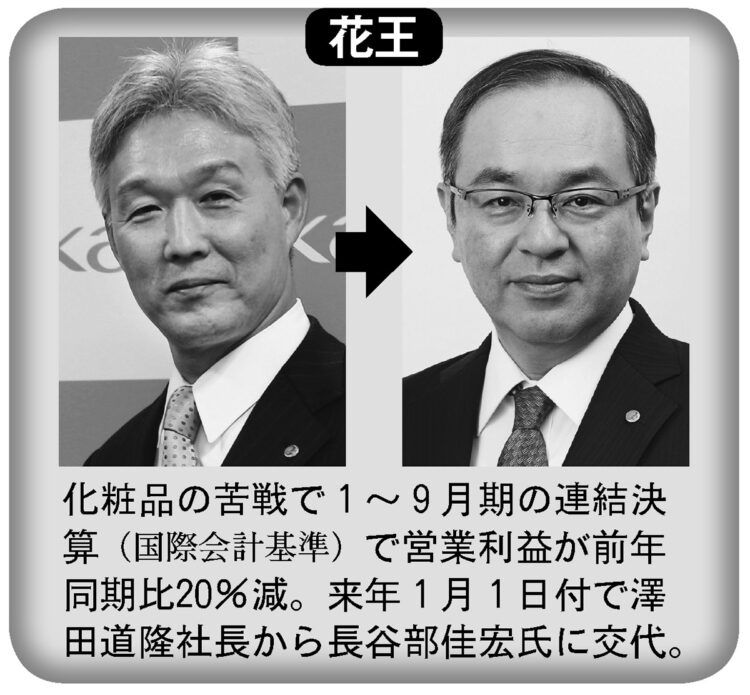 専務執行役員の長谷部佳宏氏が来年1月1日付で社長に昇格