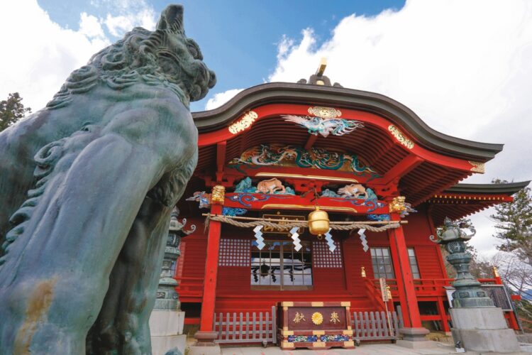 大口真神社（おおぐちまかみしゃ、武蔵御嶽神社摂社）　東京都青梅市御岳山176