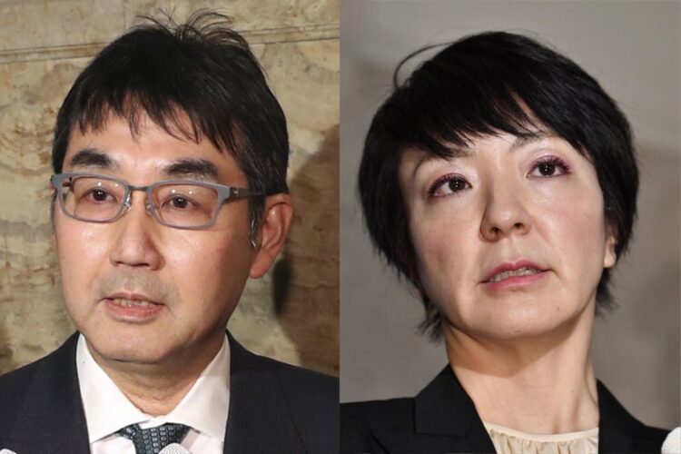 活動費として1億5000万円という破格の額を受け取った河井夫婦（写真／共同通信社）