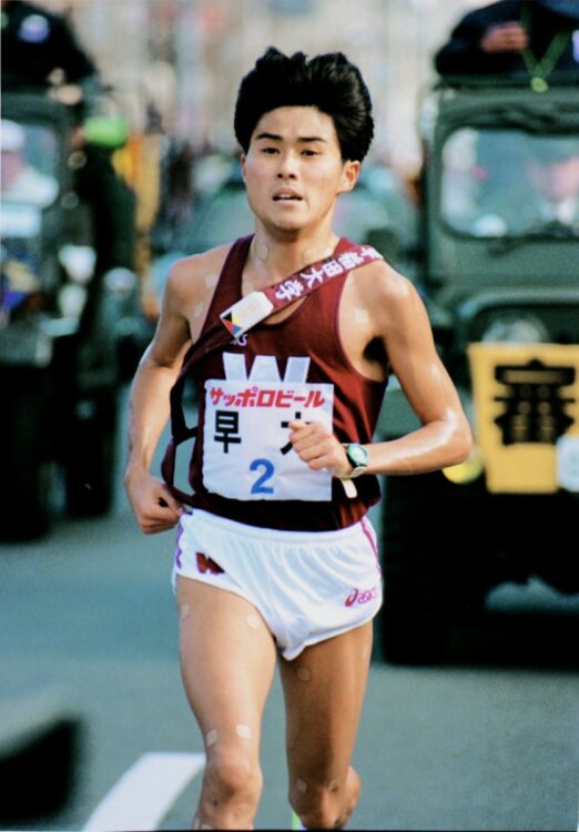 かつて花の2区で注目を集めた早稲田の渡辺康幸氏（写真／共同通信社）