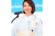 米倉涼子　和服姿で語った「私は横浜が好きです」