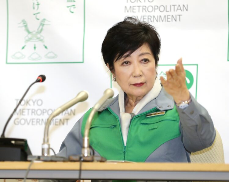 小池百合子氏に総理大臣の資質はあるのか（時事通信フォト）