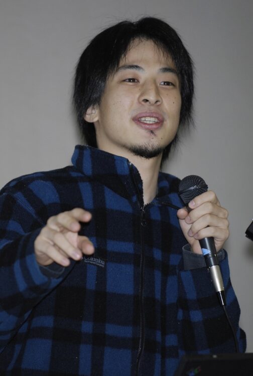 ネット掲示板「2ちゃんねる（現5ちゃんねる）」創設者の西村博之氏