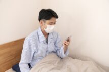 新型コロナウイルスが呼吸中枢の働きを妨げるとどんな影響が?(イメージ)