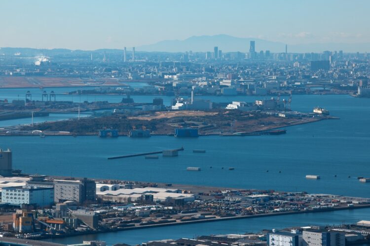 海の森クロスカントリーコース（江東区、撮影／小倉雄一郎）