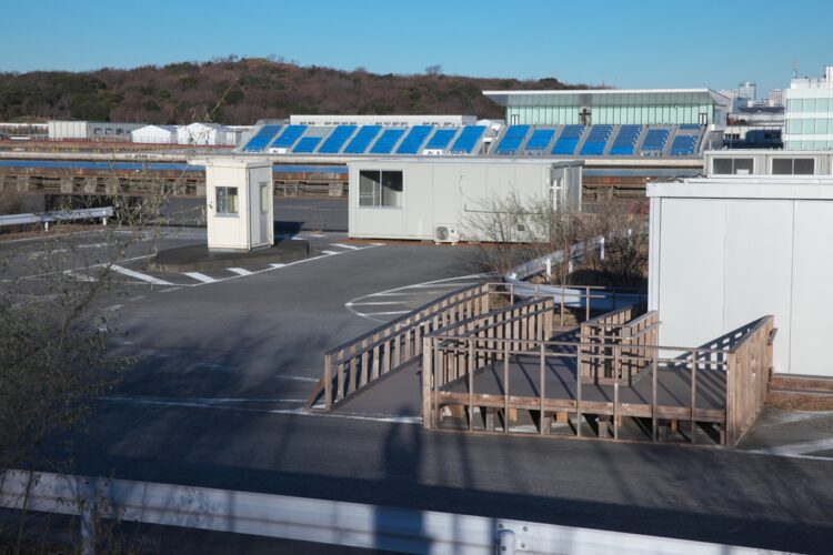 海の森水上競技場（江東区、撮影／小倉雄一郎）