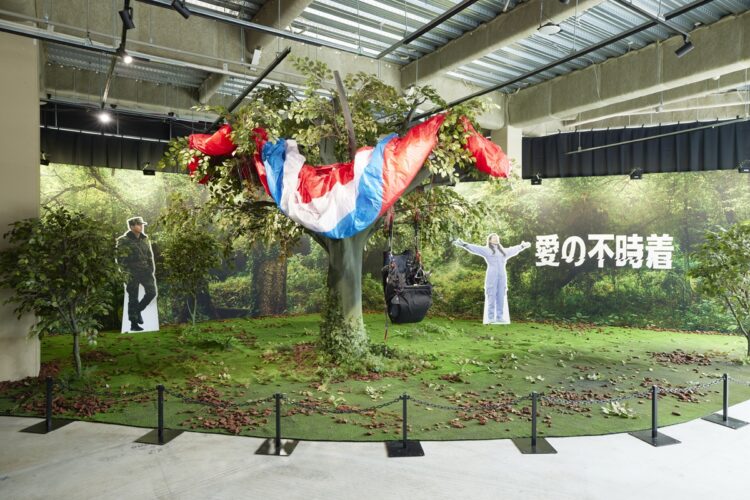 『愛の不時着』展は「jing」（東京・原宿）にて2月27日まで開催。以降、大阪、福岡、名古屋でも開催予定（撮影／TOMMY）