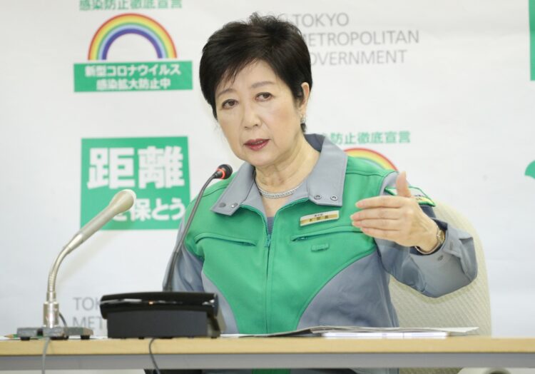 医療ひっぱくに小池百合子都知事はどう対応するのか（時事通信フォト）