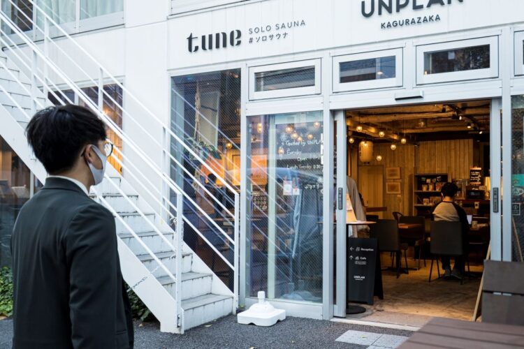 東京・神楽坂で人気の「ソロサウナtune」