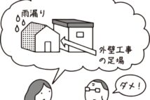 家の外壁工事のために隣家に足場を組みたいが隣人が拒否 解決策は?