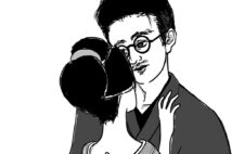 夢二と出会ったとき18才だった彦乃は足しげく『港屋絵草紙店』を訪れ、絵の指導を願い出たという(イラスト/ドナ)