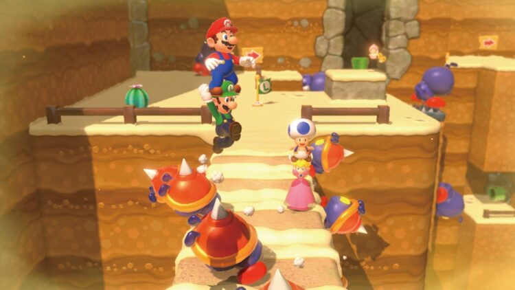 『スーパーマリオ 3Dワールド+フューリーワールド』が今年2月新発売された(c)Nintendo(c)2013-2021 Nintendo
