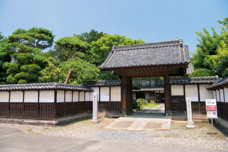 埼玉県深谷市血洗島にある生家・中の家（写真／時事通信社）