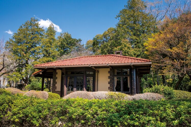 東京都北区・飛鳥山公園内にある「晩香廬」（写真／時事通信社）