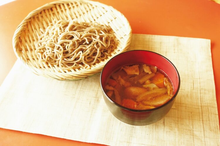 『つけけんちんと常陸秋そばのセット（4食）』こうじや（お弁当の万年屋）4000円　送料込）