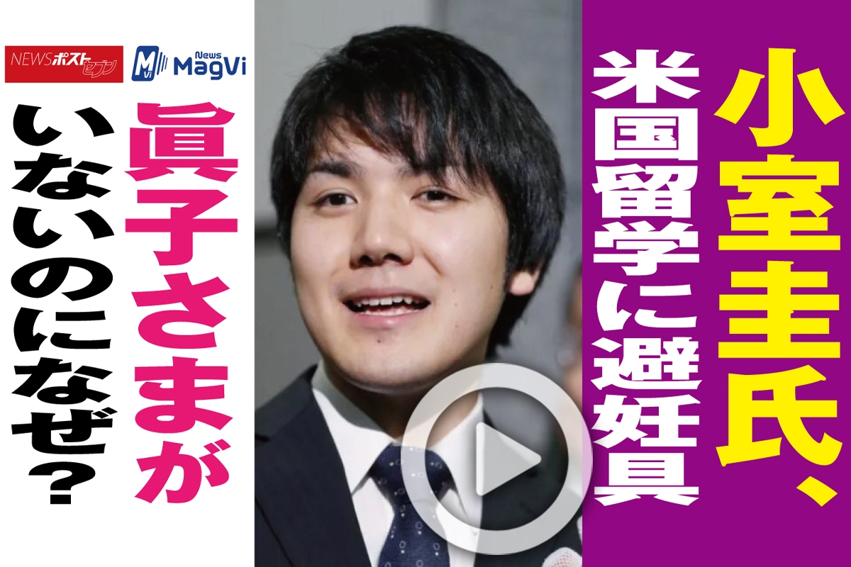 動画 小室圭氏 米国留学に避妊具 眞子さまがいないのになぜ Newsポストセブン