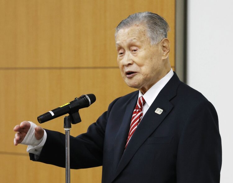 森喜朗氏は五輪・パラリンピック組織委員会会長の辞任を表明（時事通信フォト）
