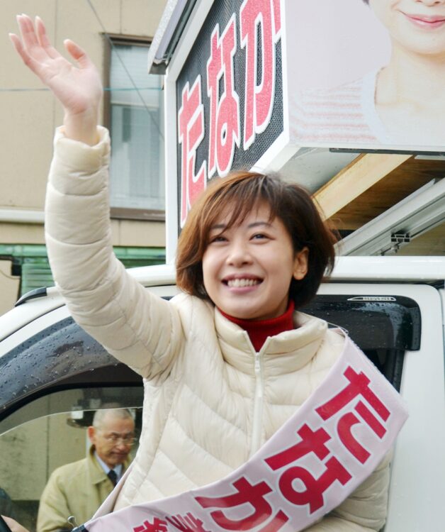 元衆院議員で現・金沢市議の田中美絵子氏（写真／共同通信社）