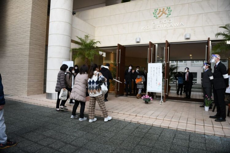 コロナ禍で行われた今年の中学入試（広尾学園小石川）