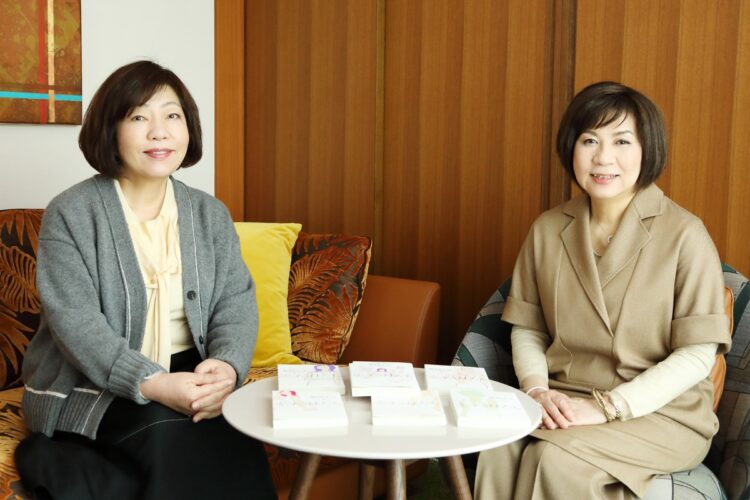 「不倫」について語り合う林真理子さんと柴門ふみさん