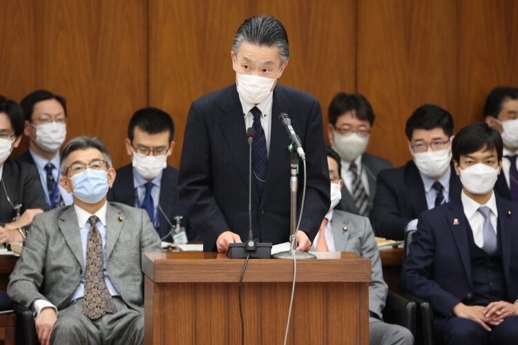 「記憶にない」を繰り返した総務省の秋本芳徳前情報流通行政局長（写真／時事通信社）