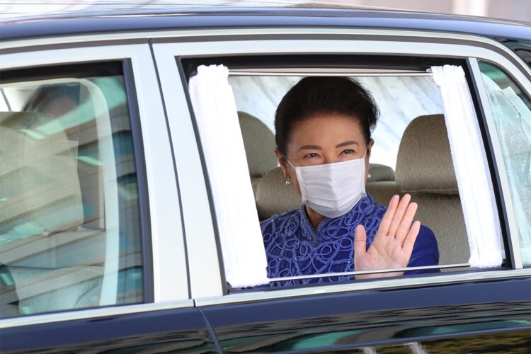 今年の天皇誕生日の祝賀行事に向かわれるお姿（写真／JMPA）