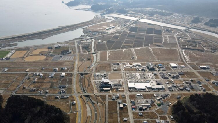 岩手県陸前高田市では、新しい道路も整備された。