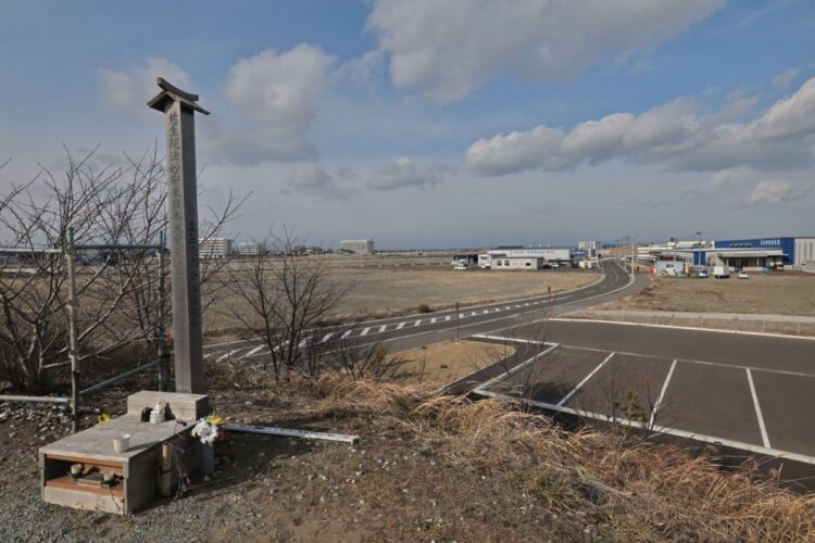 こちらも閖上地区。風景は様変わりした。