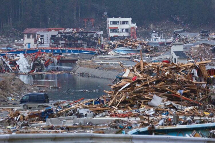 震災から10年、宮城の街並みはどう変わった？（写真は2011年3月20日、撮影／片野田斎）