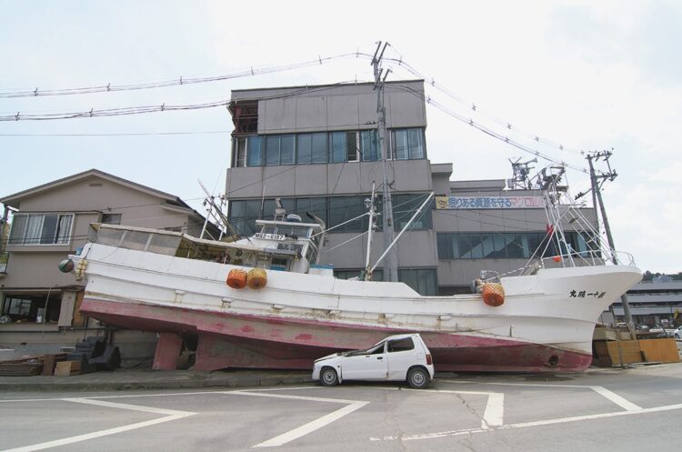 2011年5月4日、宮城・気仙沼市（撮影／小倉雄一郎）