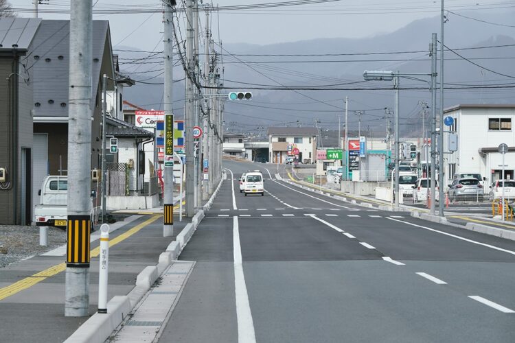 2021年2月24日の岩手・大船渡市、JR大船渡線「地ノ森駅」はひと通り復旧したようにも思える