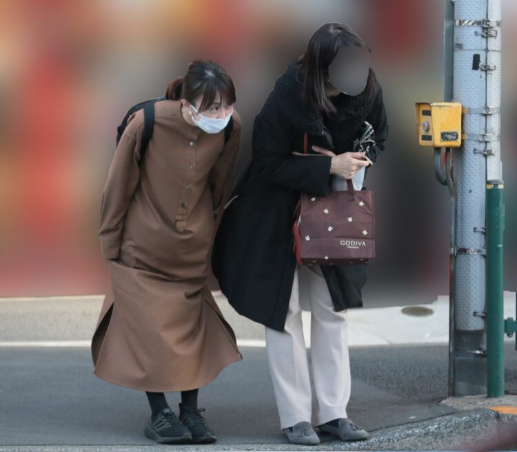 母子の息がぴったり（今年3月）